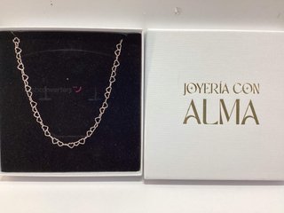 cadena plata 925mm 22cm