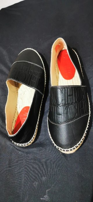 Alpargatas Carolina Herrera Negras