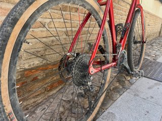 Bici Gravel Corratec All Road XXL Roja