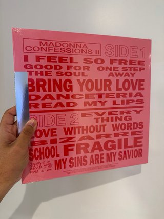 Vinilo Madonna Confessions II (Baby pink)