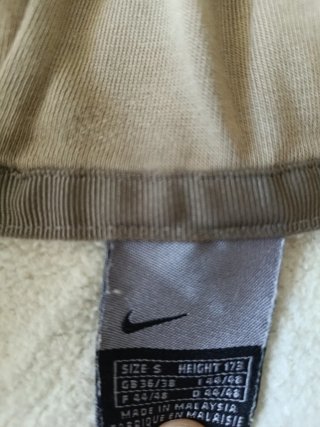 Sudadera Nike Beige con Capucha Hombre