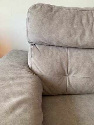 Sofá relax eléctrico reclinable antimanchas