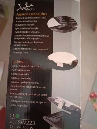 Sandwichera Jata Electro