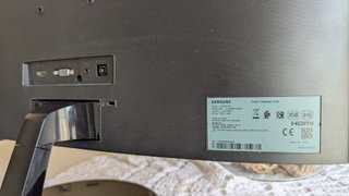 Monitor Curvo Samsung 24" CF390 Nero