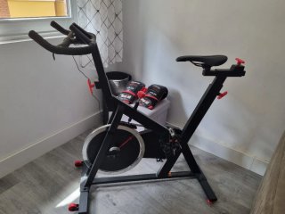 Bicicleta de Spinning Negra