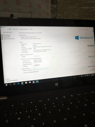 Tablet PC Surface RT Modificada Pro W10