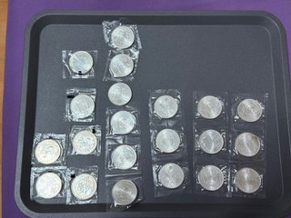 12 Monedas Conmemorativas 12€ de diferentes años