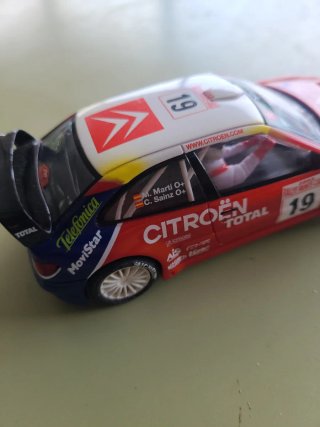 Coche Scalextric Citroën Xsara T4 WRC