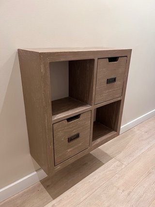 MESA DE COMEDOR + 4 SILLAS + MUEBLE RECIBIDOR