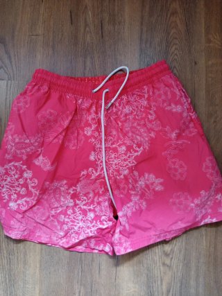 Bañador Massimo Dutti Rosa Estampado