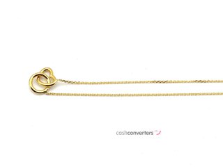 gargantilla oro 18k con circonita 22cm