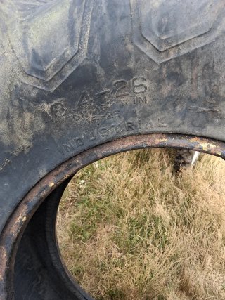 Rueda de cosechadora