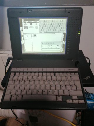 Compaq Concerto Vintage con Penna e Borsa