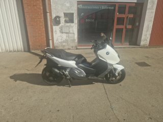 BMW C600 Sport Maxi Scooter Plata/Blanco