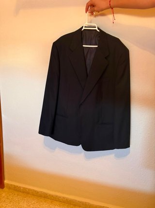 Chaqueta de traje negra
