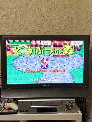 Doubutsu no Mori Nintendo 64 JP (Animal Crossing)