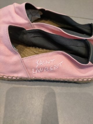 Alpargatas Saint Laurent originales, sin usar
