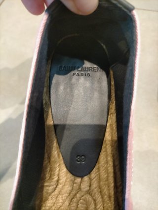 Alpargatas Saint Laurent originales, sin usar