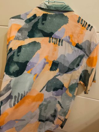 Camisa Pull&Bear Estampada Talla S