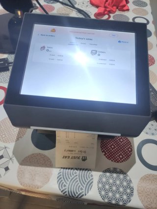 Tablet TPV Just Eat
