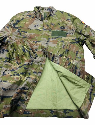 Uniforme campaña boscoso pixelado frío
