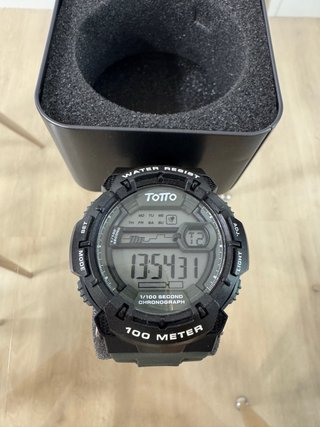 Reloj Totto Hombre Negro Verde Militar