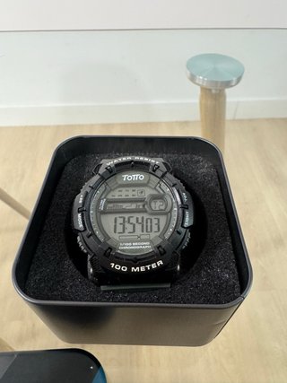 Reloj Totto Hombre Negro Verde Militar