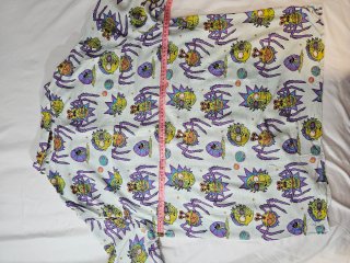 Camisa Rick y Morty H&M Talla M Viscosa