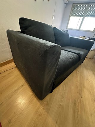 Divano a due posti VIMLE IKEA in tessuto blu