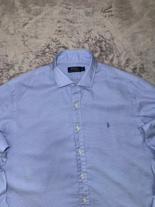Camisa Polo Ralph Lauren Vintage Azul Talla L/XL