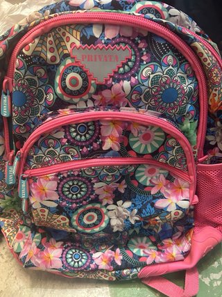 Mochila Privata niña floral