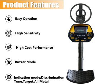 Detector de Metales 7.9in