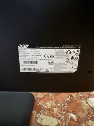 Monitor Acer 24 Nero