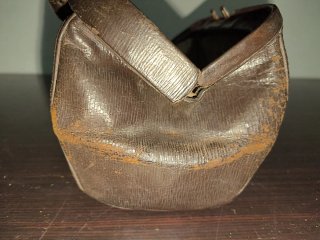 Antiguo maletín médico piel S.XIX