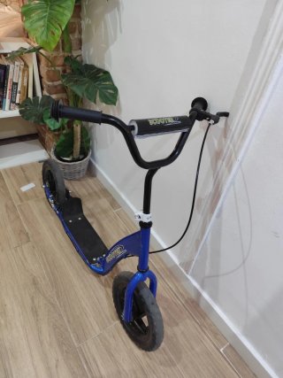 Patín Scooter Todoterreno Infantil Azul