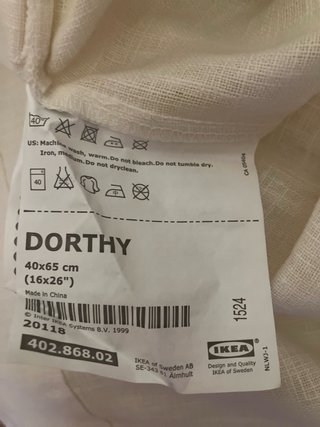Cojín Decorativo Botánico Lino. Ikea