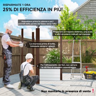 Casetta da Giardino in Acciaio con Prese d'Aria e