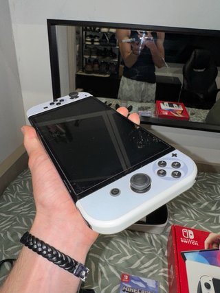 Nintendo Switch OLED Bianca 64GB