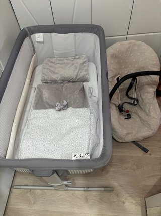 Minicuna colecho Chicco + Silla coche regalo