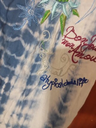Blusa Desigual Talla S/36/8 Tie-Dye