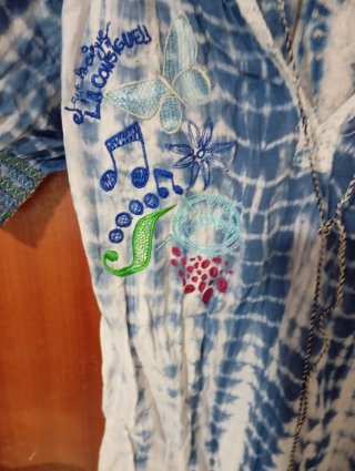 Blusa Desigual Talla S/36/8 Tie-Dye