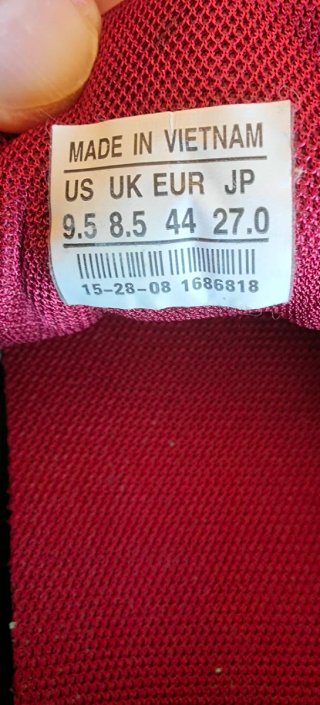 Zapatillas Adidas T.44 Rojas