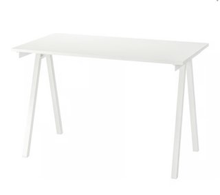Scrivania IKEA TROTTEN Bianca