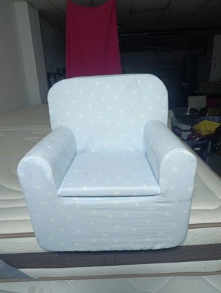 2 Sillones Infantiles (Rosa y Azul)