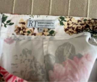 Falda pantalón floral multicolor