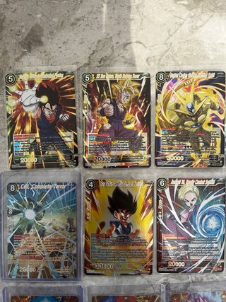 Lotto carte Dragon Ball