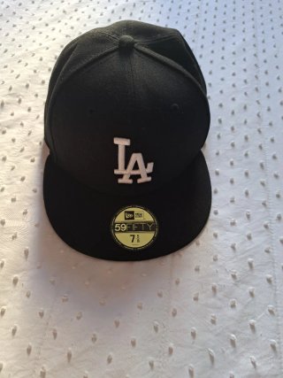 Gorra New Era LA Dodgers Cerrada Negra