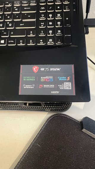 Portátil Gaming MSI GL75 9SDk GTX 1660 TI