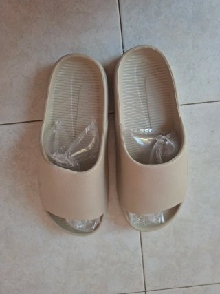 Ciabatte Slide Nike Beige