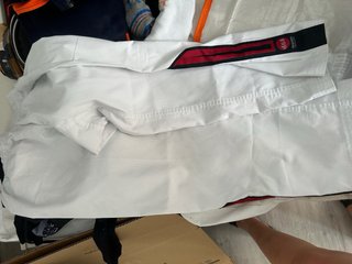 Traje de artes marciales Mugendo. Talla 140cm